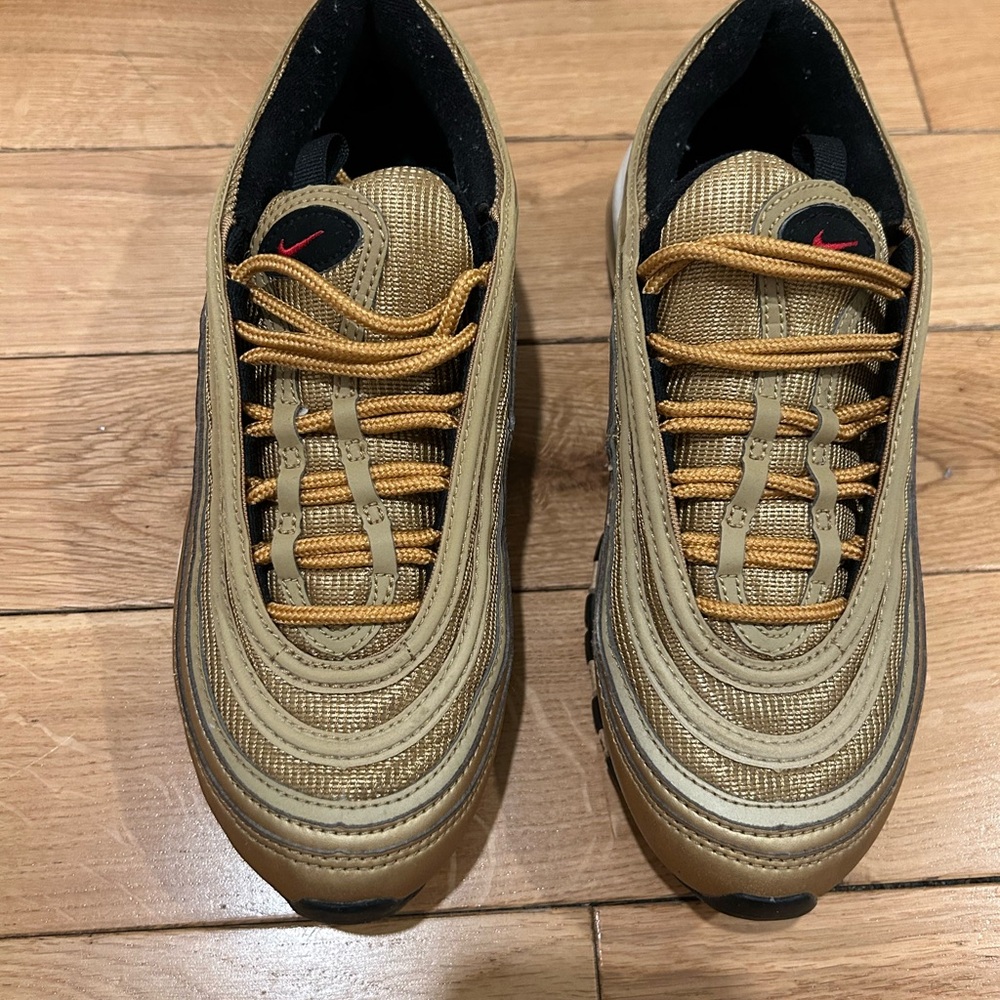 Nike Gold Air Max 97 Sneakers (2017)